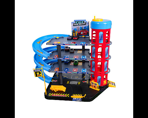 Дитячий іграшковий паркінг Ramiz 981-18 + килимок