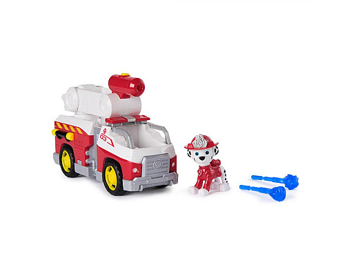 Машинка-трансформер дитяча Spin Master Пожежна рятувальна місія з водієм Маршал