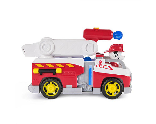 Машинка-трансформер дитяча Spin Master Пожежна рятувальна місія з водієм Маршал