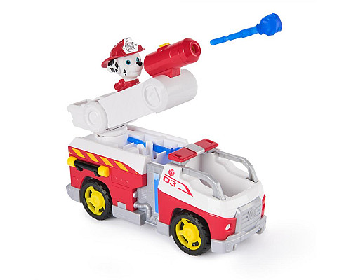 Машинка-трансформер дитяча Spin Master Пожежна рятувальна місія з водієм Маршал