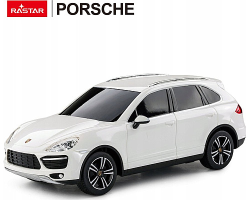 Машинка на радіоуправлінні 1:24 Porsche Cayenne Turbo White RASTAR