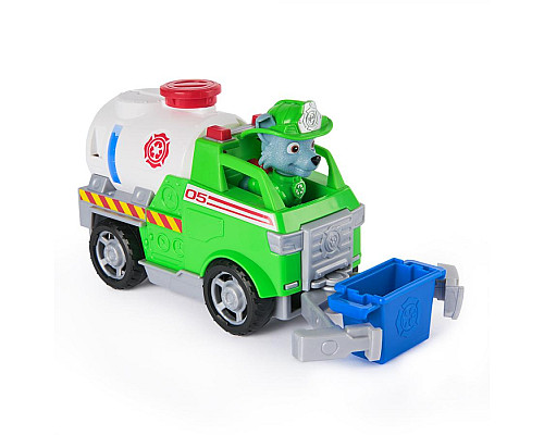 Машинка-трансформер дитяча Spin Master Пожежна рятувальна місія з водієм Роккі