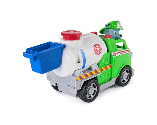 Машинка-трансформер дитяча Spin Master Пожежна рятувальна місія з водієм Роккі