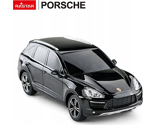 Машинка на радіоуправлінні 1:24 Porsche Cayenne Turbo Black RASTAR