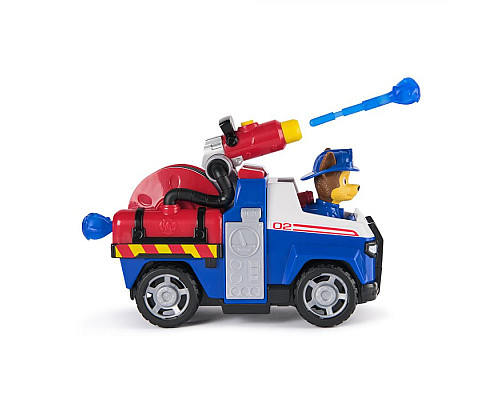 Машинка-трансформер дитяча Spin Master Пожежна рятувальна місія з водієм Гонщик