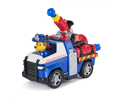 Машинка-трансформер дитяча Spin Master Пожежна рятувальна місія з водієм Гонщик