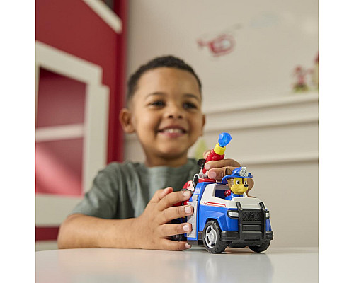 Машинка-трансформер дитяча Spin Master Пожежна рятувальна місія з водієм Гонщик