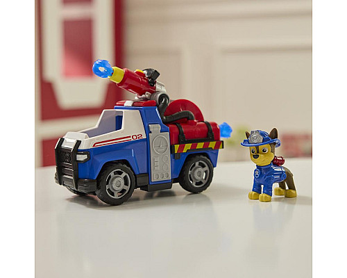 Машинка-трансформер дитяча Spin Master Пожежна рятувальна місія з водієм Гонщик