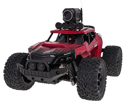 Дитяча машинка MEGA Crawler PIONEER з камерою червона