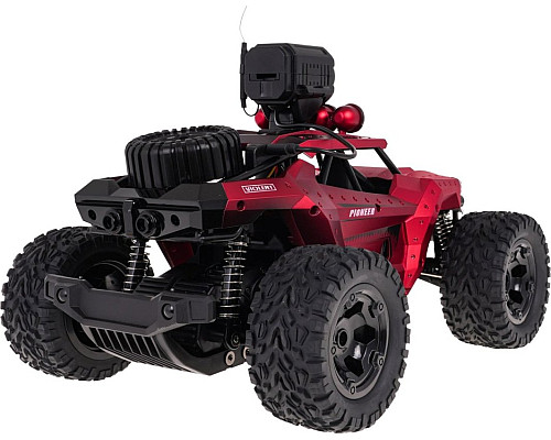 Дитяча машинка MEGA Crawler PIONEER з камерою червона