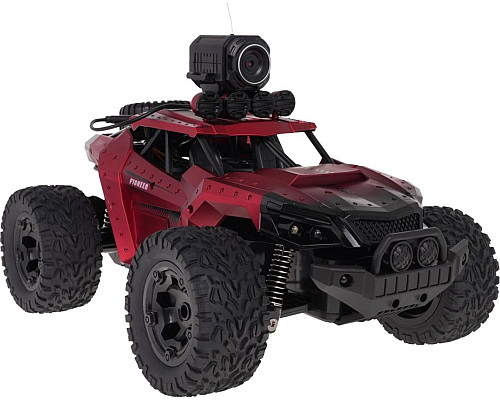 Дитяча машинка MEGA Crawler PIONEER з камерою червона