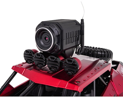 Дитяча машинка MEGA Crawler PIONEER з камерою червона