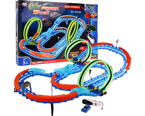 Дитяча гоночна траса для дітей 3+ флуоресцентна