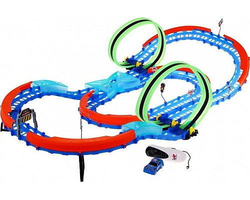 Дитяча гоночна траса для дітей 3+ флуоресцентна