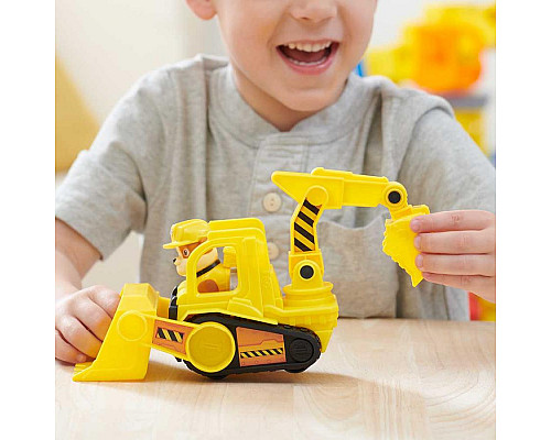 Машинки дитячі Spin Master Кремез і команда: Підйомний кран-вежа Бухти будівельників 