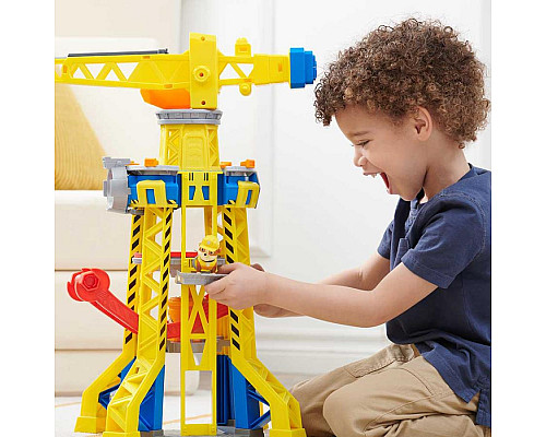 Машинки дитячі Spin Master Кремез і команда: Підйомний кран-вежа Бухти будівельників 