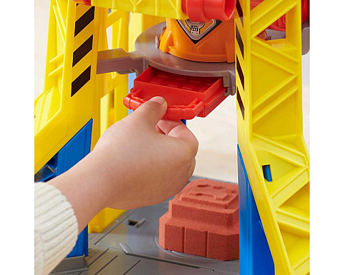 Машинки дитячі Spin Master Кремез і команда: Підйомний кран-вежа Бухти будівельників 