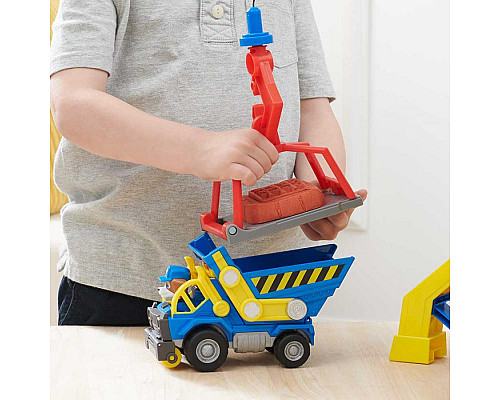 Машинки дитячі Spin Master Кремез і команда: Підйомний кран-вежа Бухти будівельників 