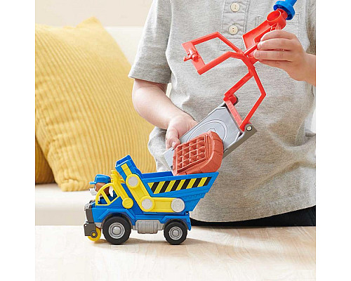 Машинки дитячі Spin Master Кремез і команда: Підйомний кран-вежа Бухти будівельників 