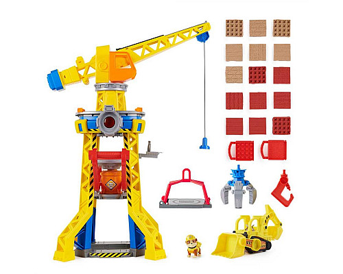 Машинки дитячі Spin Master Кремез і команда: Підйомний кран-вежа Бухти будівельників 