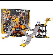 Дитячий іграшковий паркінг Ramiz 666-14 Будівельний майданчик з технікою