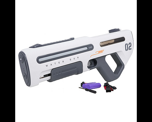 Дитячий водяний пістолет Ramiz 957-1, біло-сірий