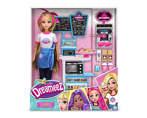 Лялька Funville Dreameez Бариста в кафе 30 см