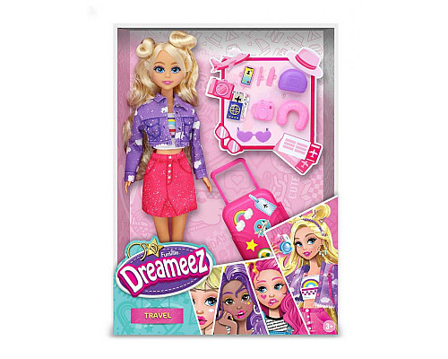 Лялька Funville Dreameez Мандрівниця 30 см