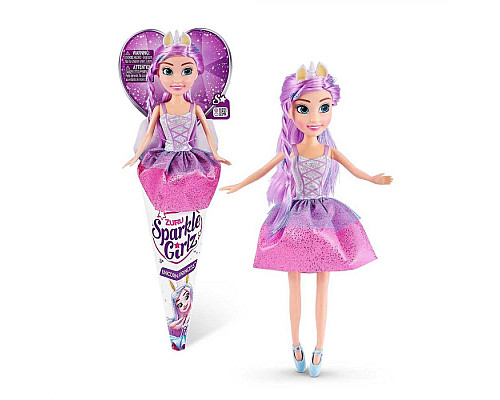 Лялька Zuru Райдужний єдиноріг Емма Sparkle Girls