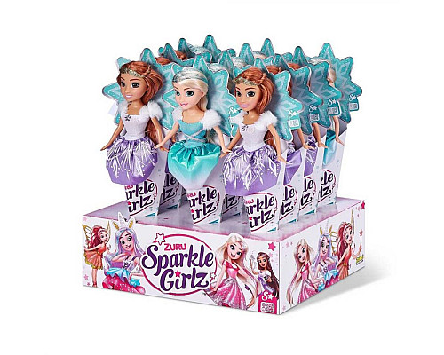 Лялька Zuru Зимова принцеса Домініка Sparkle Girls 25 см