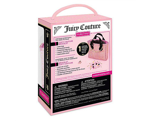 Набір для створення колекційного шарм-браслета Make it Real Модниця - Стиль Juicy Couture