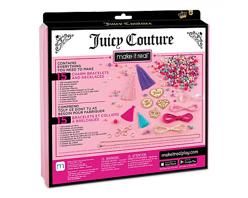 Набір для створення прикрас Make it Real Модний образ Juicy Couture