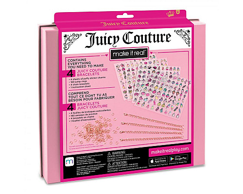 Набір для створення браслетів Make it Real Дівоча мрія Juicy Couture