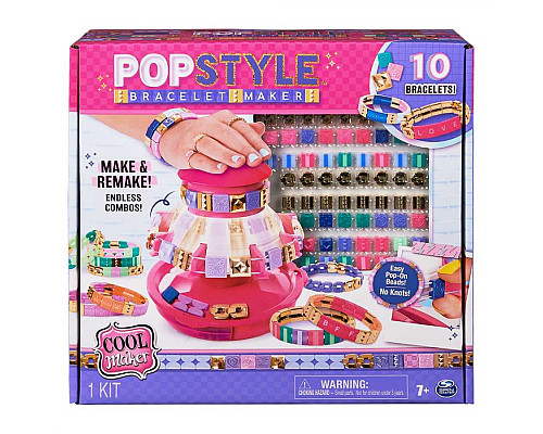 Набір для створення браслетів Spin Master Cool Maker З машинкою, Pop Style