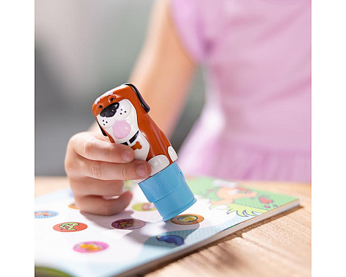 Дитячий блокнот та штамп Spin Master З наліпками Цуценя Melissa and Doug. Sticker WOW