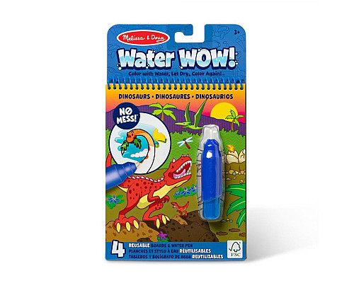 Дитяча водяна розмальовка Spin Master Динозаври Melissa and Doug. Water WOW