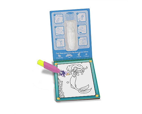 Дитяча водяна розмальовка Spin Master Казковий світ Melissa and Doug. Water WOW