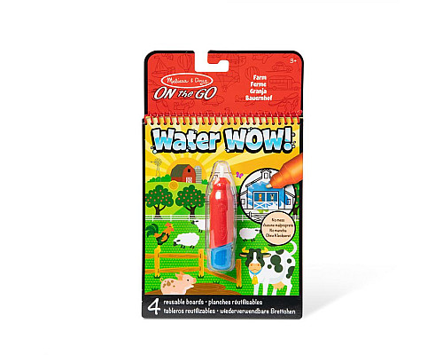 Дитяча водяна розмальовка Spin Master Ферма Melissa and Doug. Water WOW