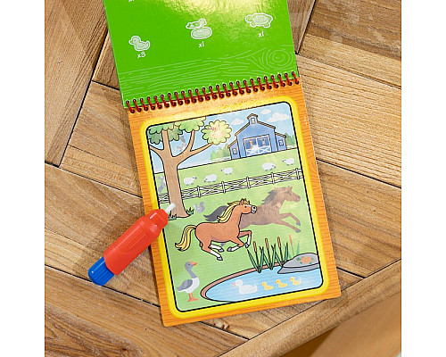 Дитяча водяна розмальовка Spin Master Ферма Melissa and Doug. Water WOW