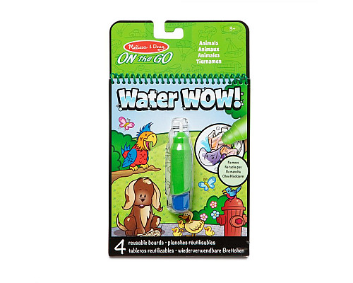 Дитяча водяна розмальовка Spin Master Тварини Melissa and Doug. Water WOW
