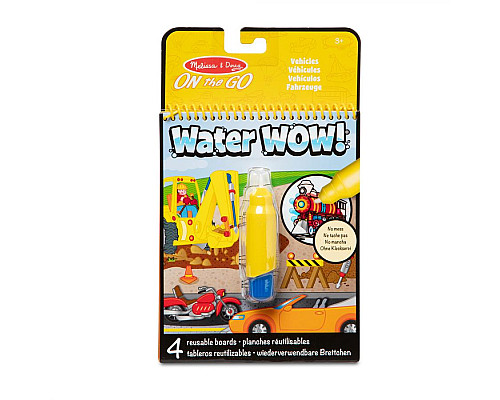 Дитяча водяна розмальовка Spin Master Транспорт Melissa and Doug. Water WOW