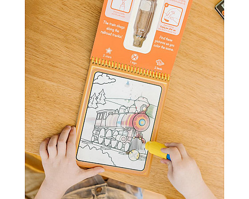 Дитяча водяна розмальовка Spin Master Транспорт Melissa and Doug. Water WOW