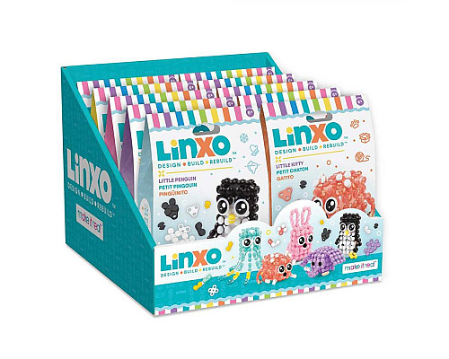 Набір для створення брелоків-трансформерів Make it Real.Linxo Звірята - Слон
