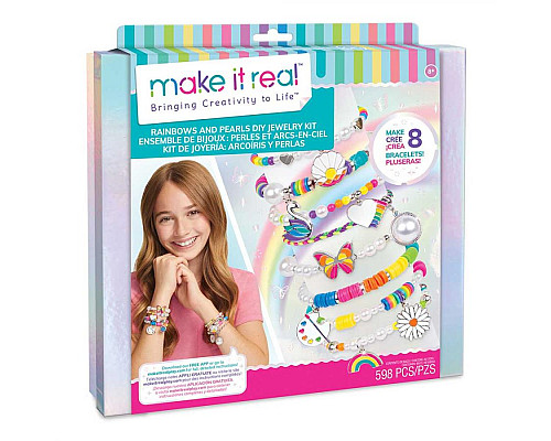 Набір для створення браслетів Make it Real Кольорова перлина