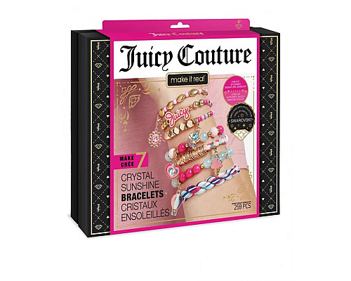 Набір для створення браслетів Make it Real З кристалами Swarovski Сонячне сяйво Juicy Couture Juicy Couture