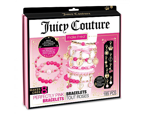 Набір для створення браслетів Make it Real Рожевий стиль Juicy Couture