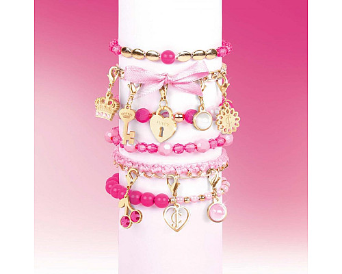 Набір для створення браслетів Make it Real Рожевий стиль Juicy Couture