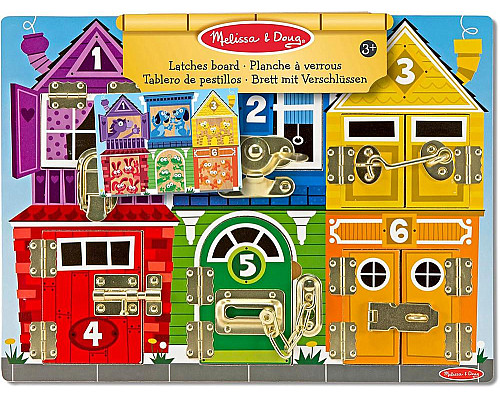 Бізіборд Spin Master Квартири із засувками Melissa and Doug