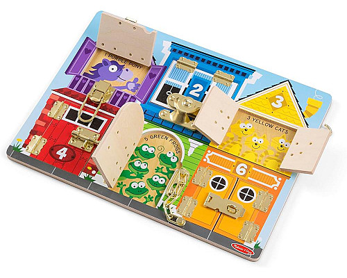 Бізіборд Spin Master Квартири із засувками Melissa and Doug