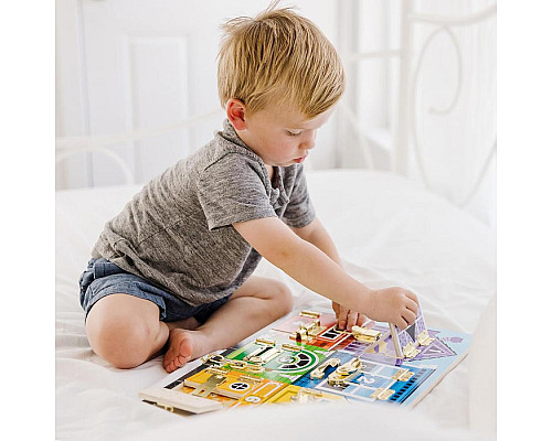 Бізіборд Spin Master Квартири із засувками Melissa and Doug